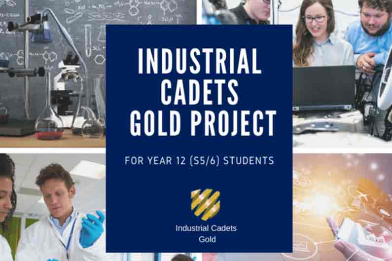 GFG Foundation support for the Gold Industrial Cadet awards