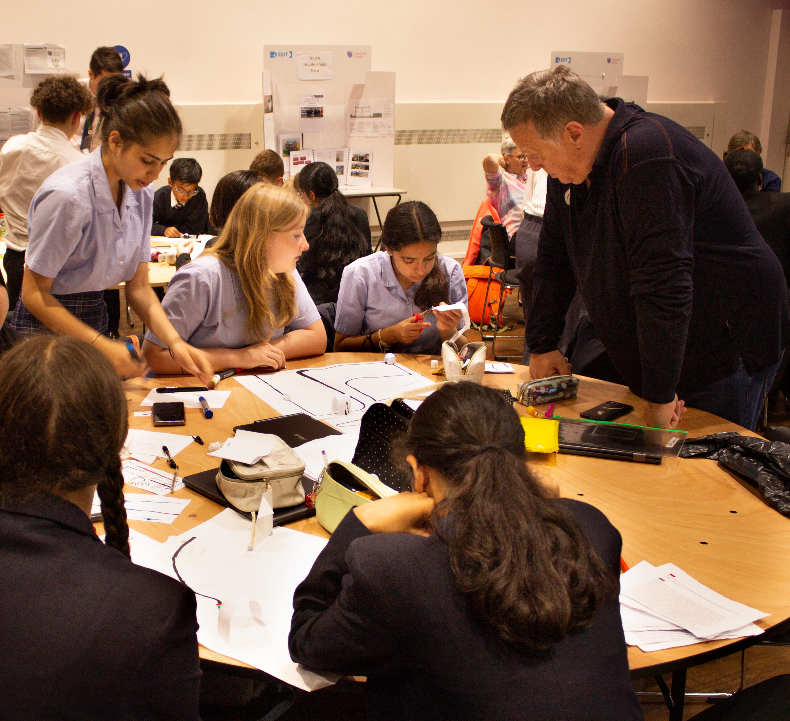 Ozobots - Paul and the girls dak patel